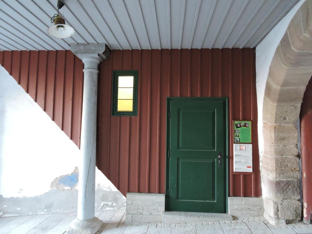 Turmstueble Im Torhaus Von 1545 Lejlighed Burgbernheim Eksteriør billede